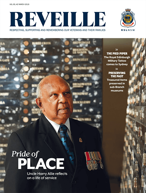 Reveille March 2019 Cover