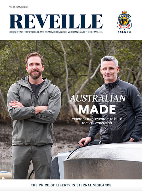 Reveille March 2020 Cover